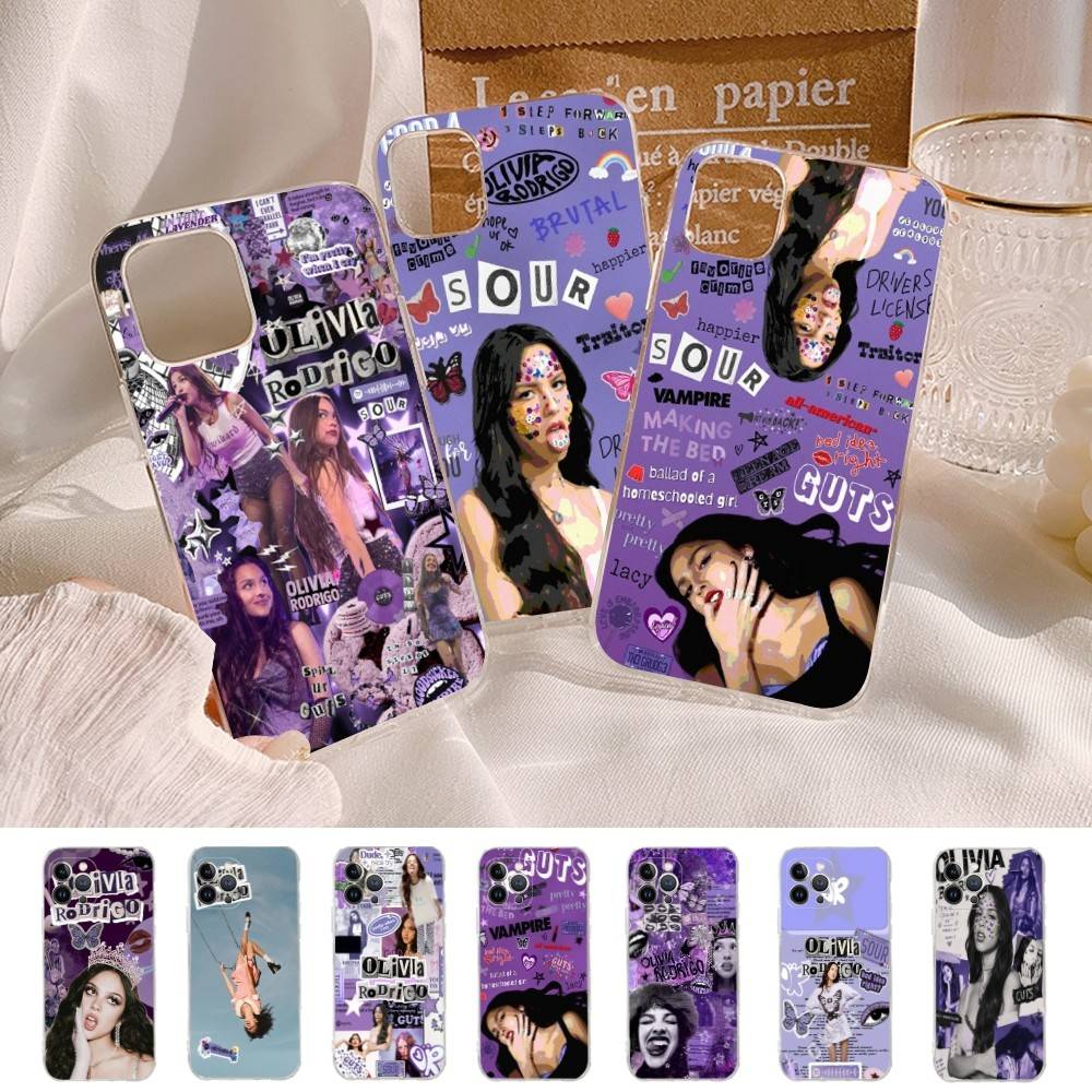 Mini Electric Sewing Machine Handheld - Coque transparente Singer O-Olivia-R-rodrigo-s pour iPhone