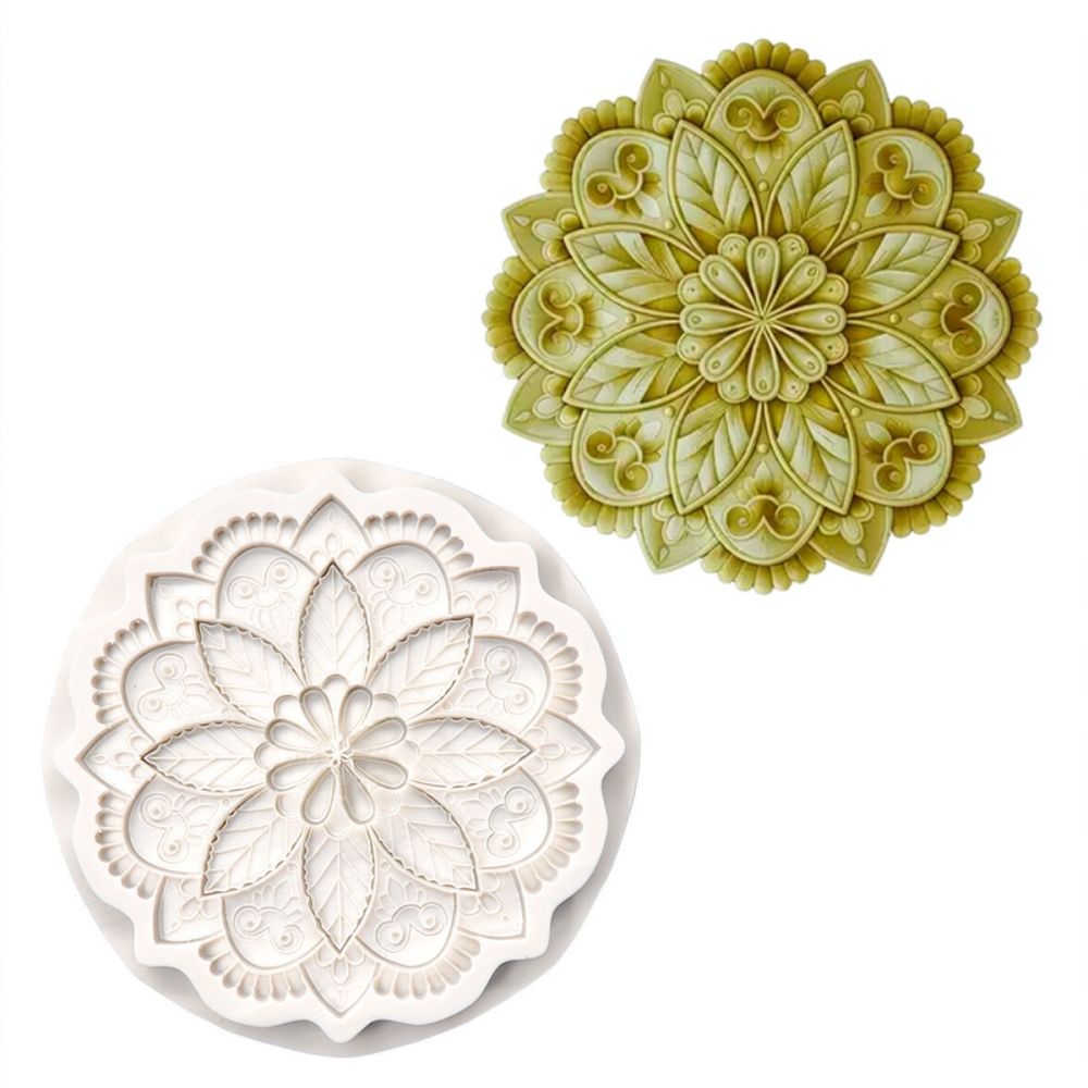 Moule en silicone rond à motif - Silicone Epoxy Resin Molds Set avis et prix