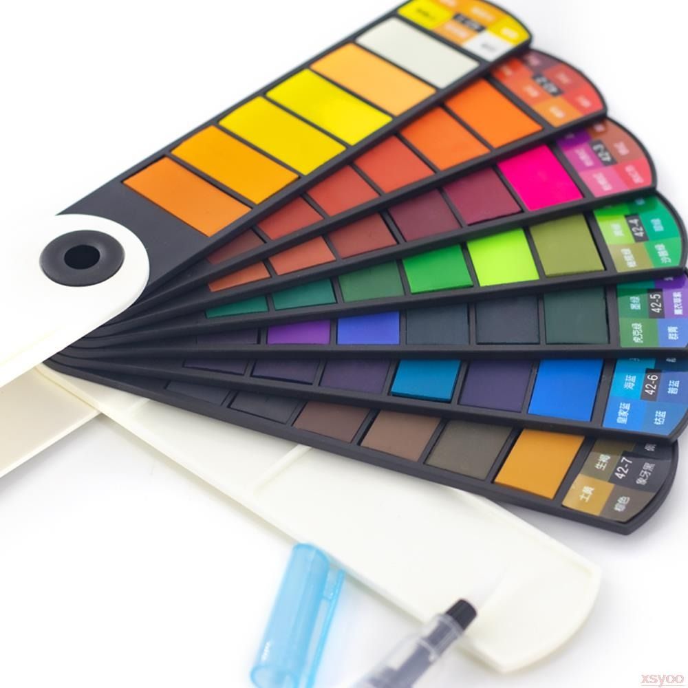 Ensemble de peinture aquarelle - Watercolor Paint Set Solid Pigment avis et prix