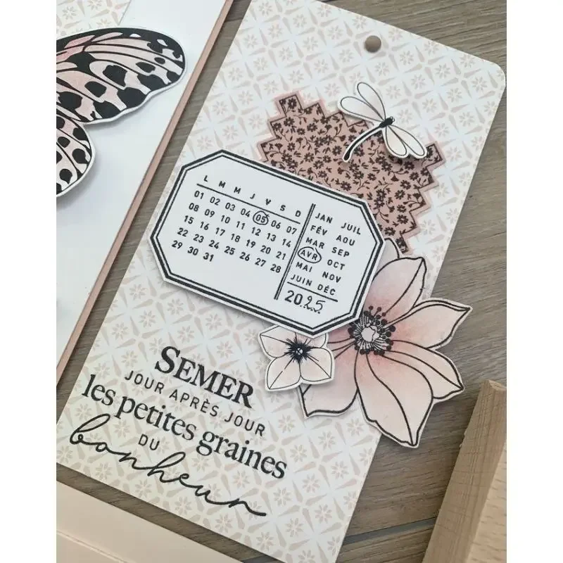 Francese Transparent clair Sil - Clear Silicone Stamps For Card Making avis et prix