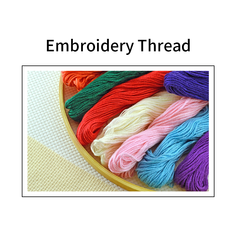 Joy dimanche – kit de broderie - Cotton Embroidery Thread Skeins avis et prix
