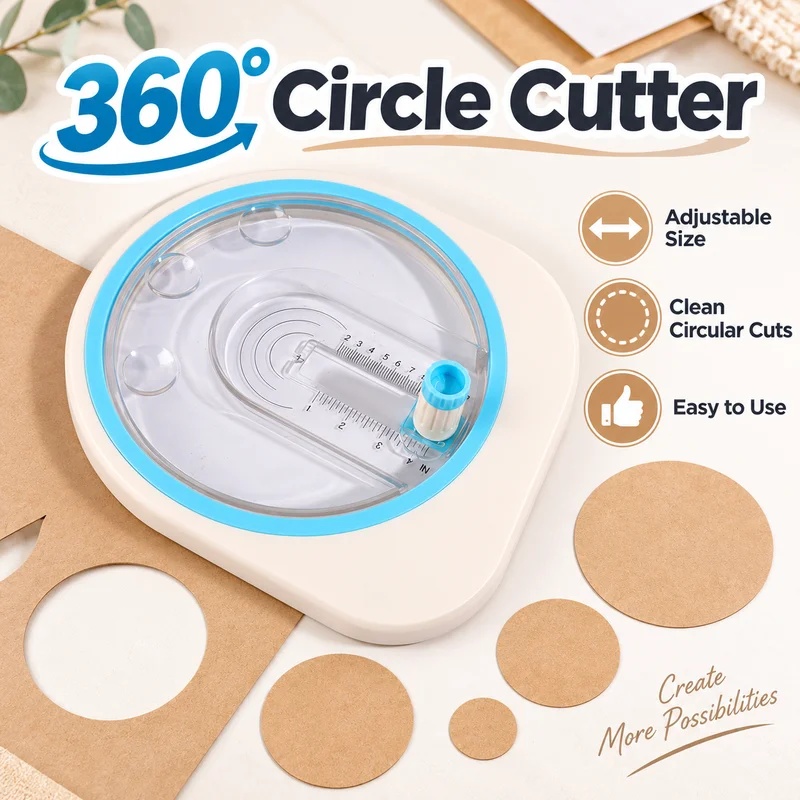 360 °   Coupe-papier circulair - Scrapbooking avis et prix